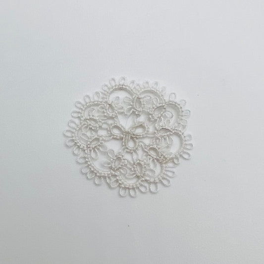 Tatting - Table Centerpiece - 1/12 Scale Dollhouse Miniature