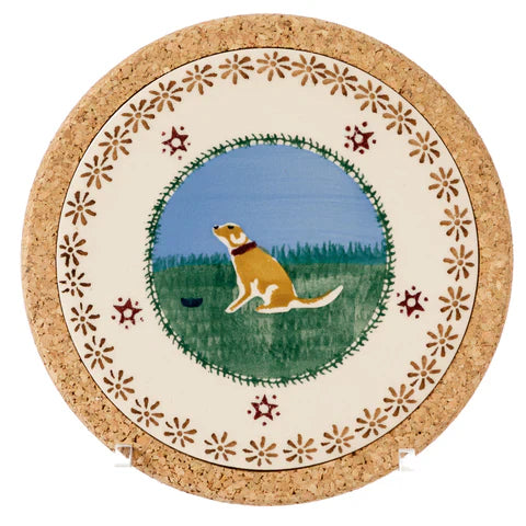 Nicholas Mosse - Round Trivet Dog