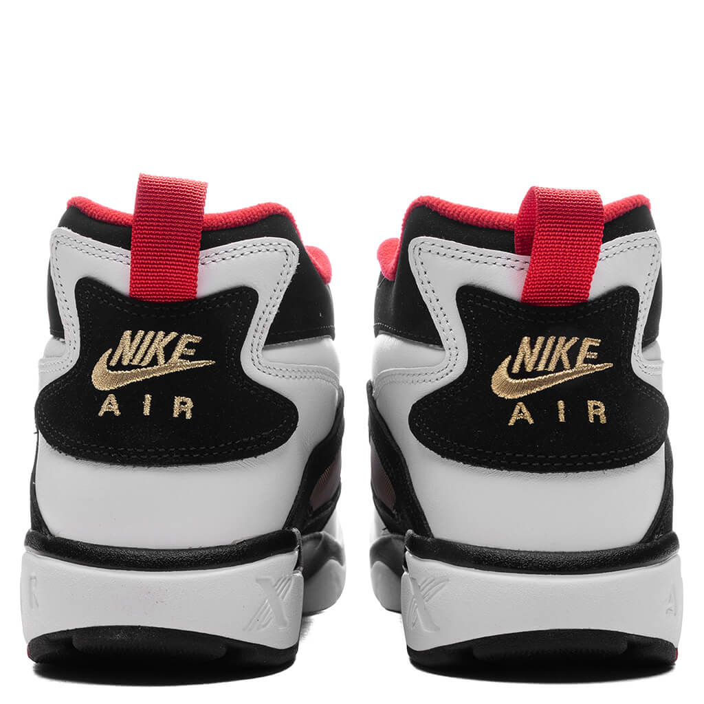 Air Diamond Turf - White/Fire Red/Black/Metallic Gold