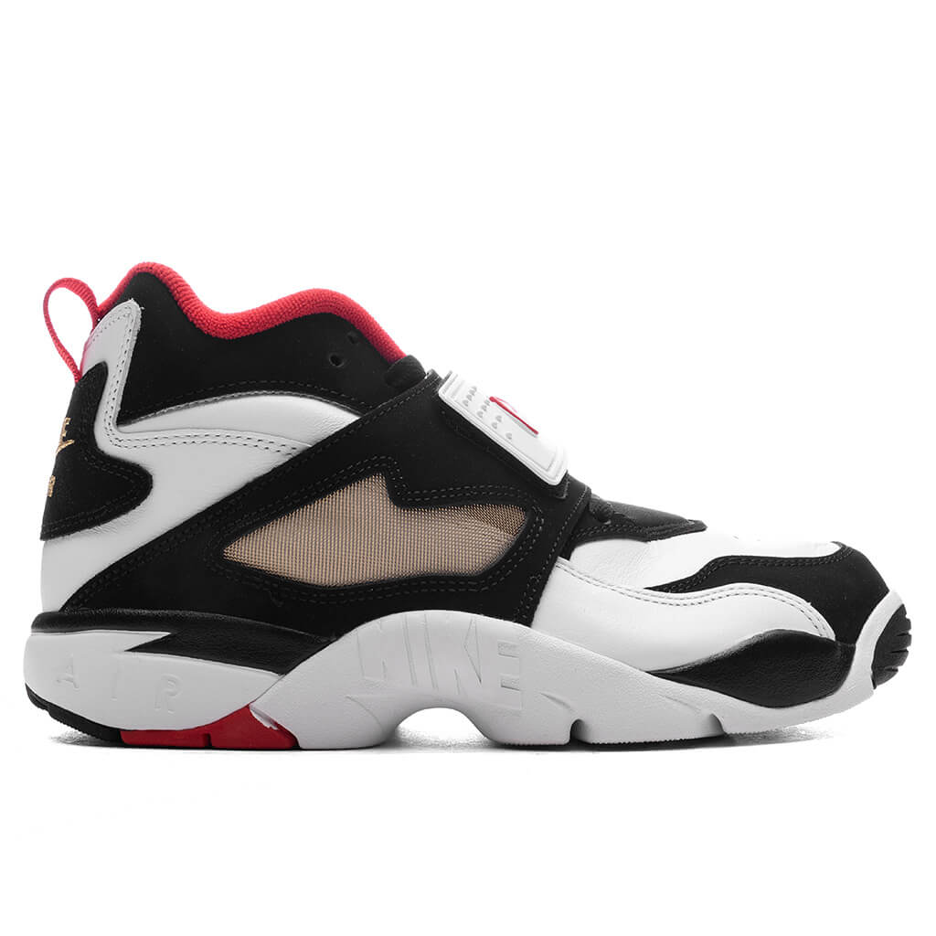 Air Diamond Turf - White/Fire Red/Black/Metallic Gold