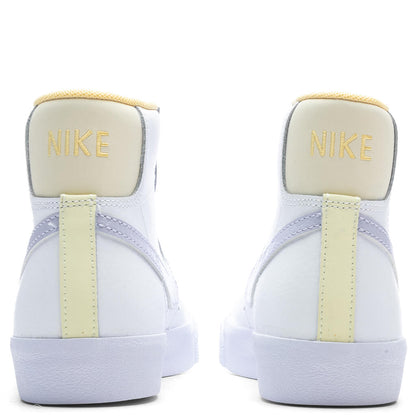 Blazer Mid '77 (GS) - White/Oxygen Purple/Coconut Milk