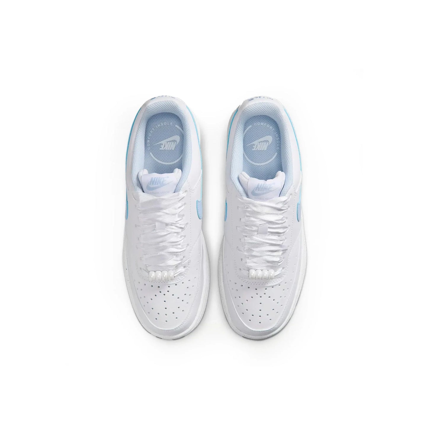 Nike Court Vision Low 'White  /Hydrogen Blue' Women's