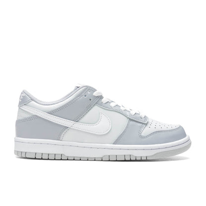 Dunk Low (GS) - Pure Platinum/White/Wolf Grey