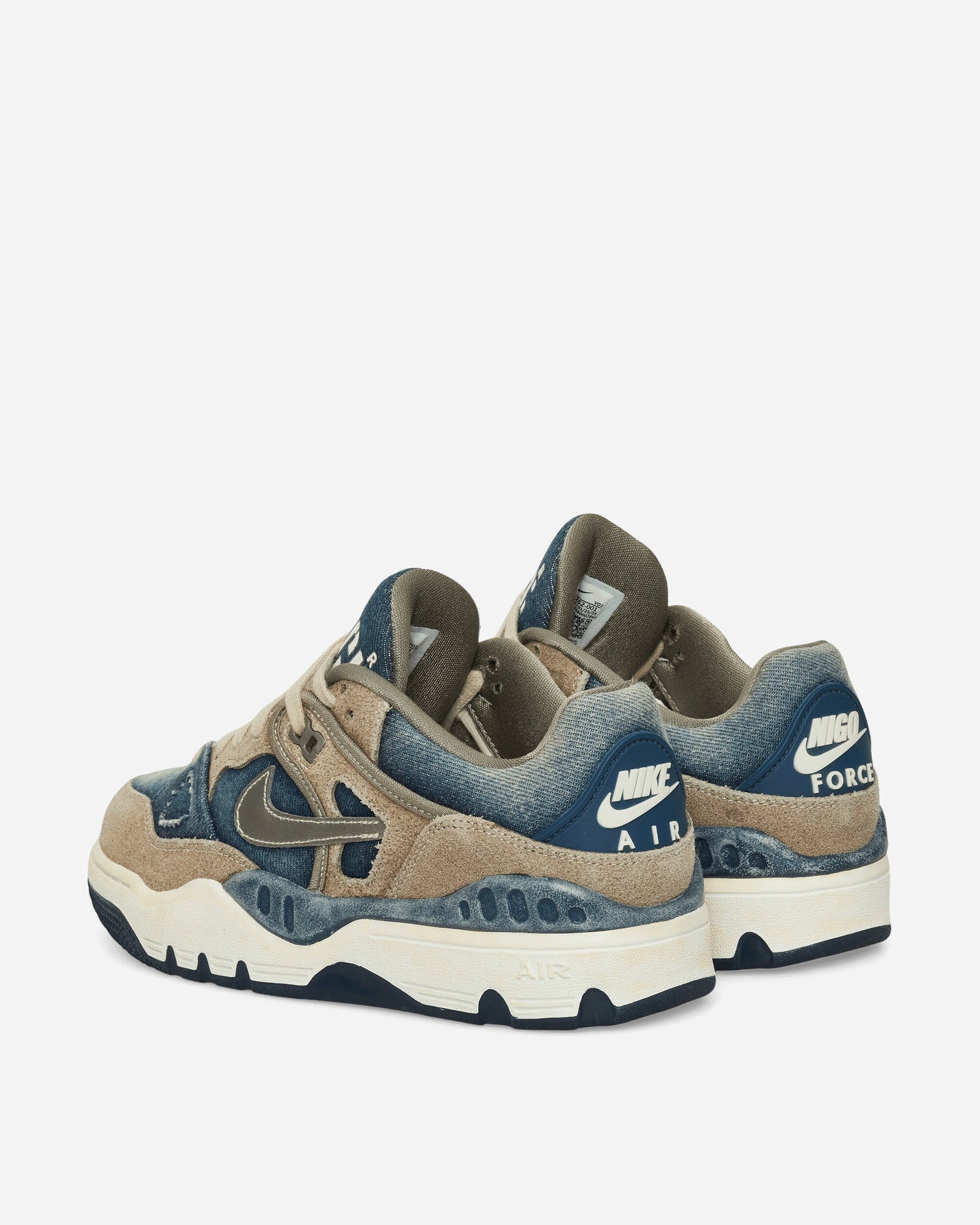 Levi’s x NIGO Air Force 3 Low Sneakers Olive Grey / Metallic Pewter / Navy