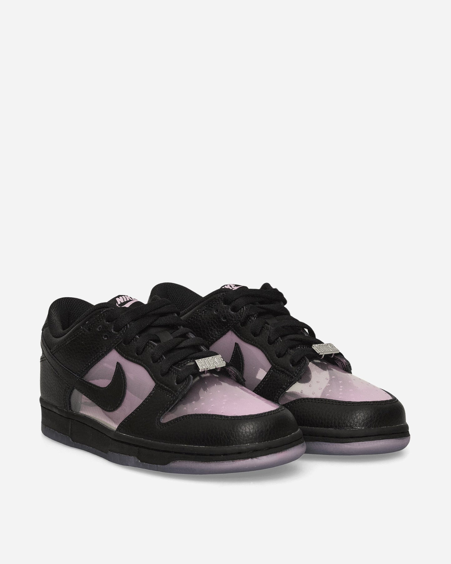 Dunk Low Retro Sneakers Black / Pink Rise