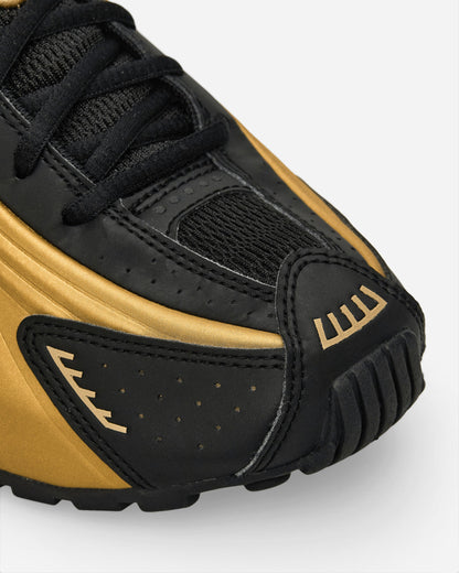 Women's Shox R4 Sneakers Black / Metallic Gold