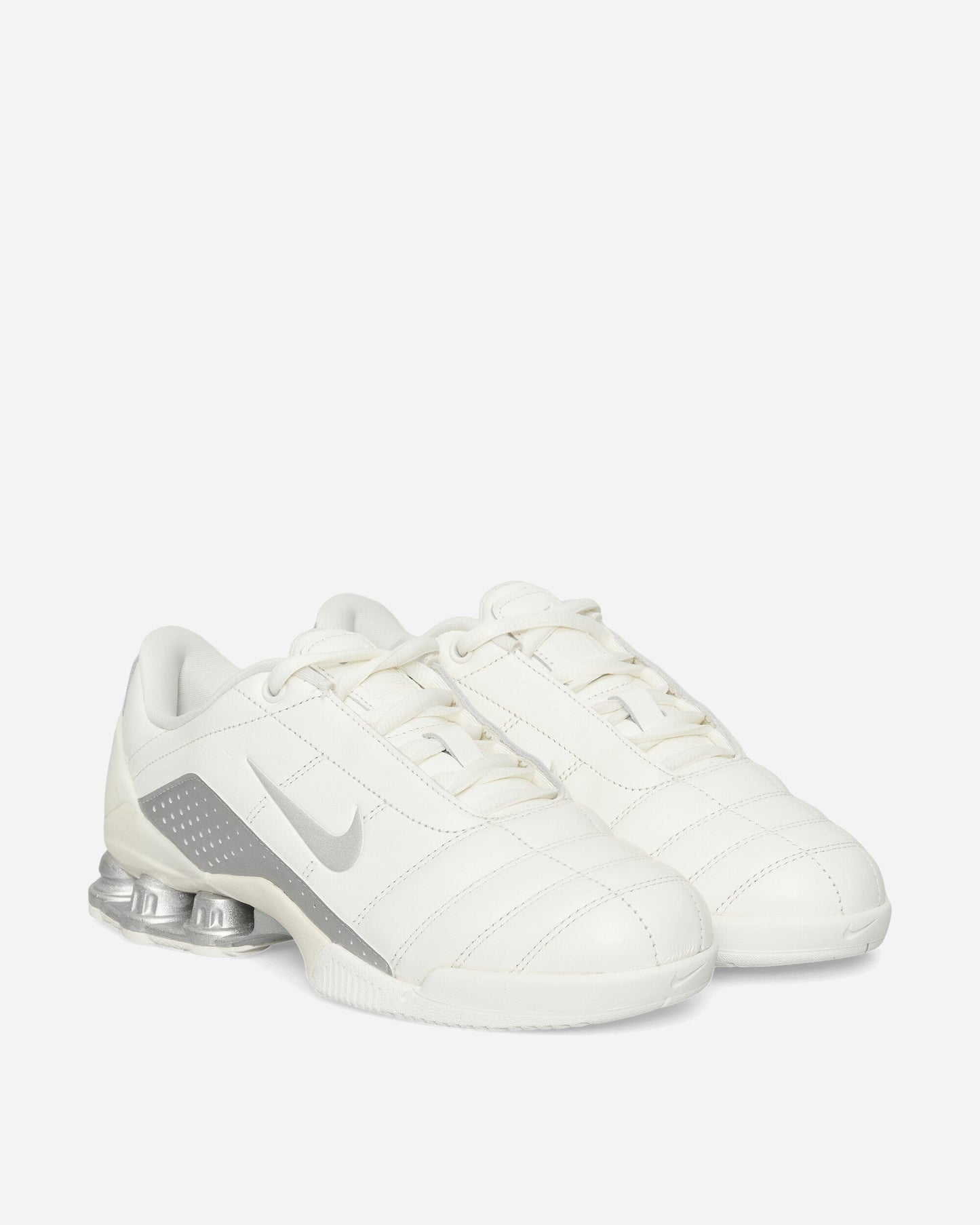 Women's T90 Shox Magia Sneakers Sail / Metallic Silver