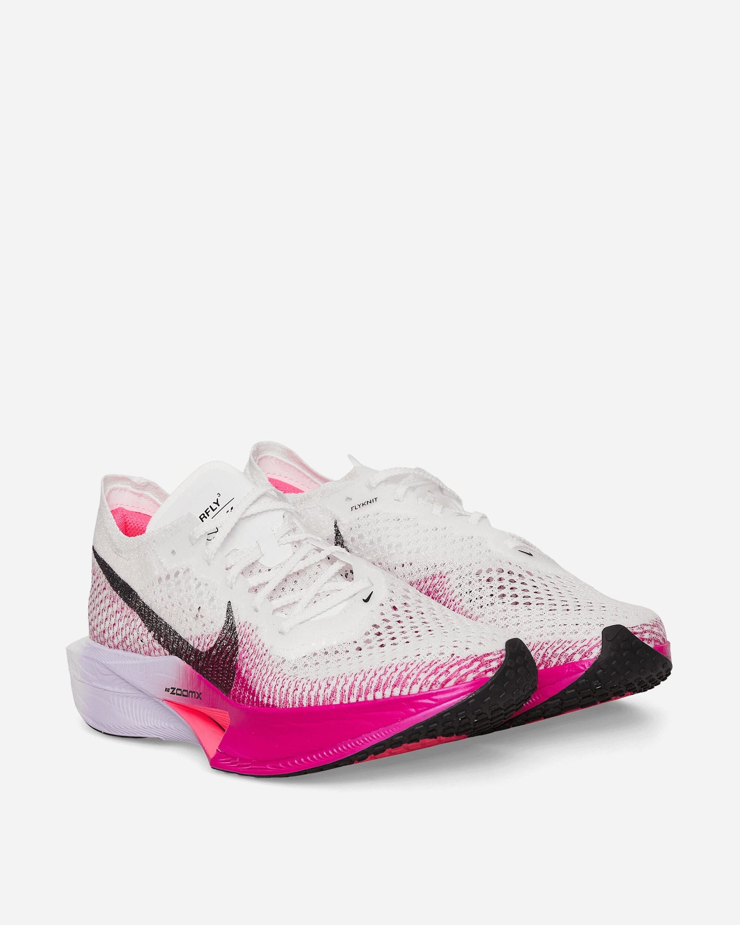 Women's Vaporfly 3 Sneakers White / Purple Agate / Vivid Grape / Black
