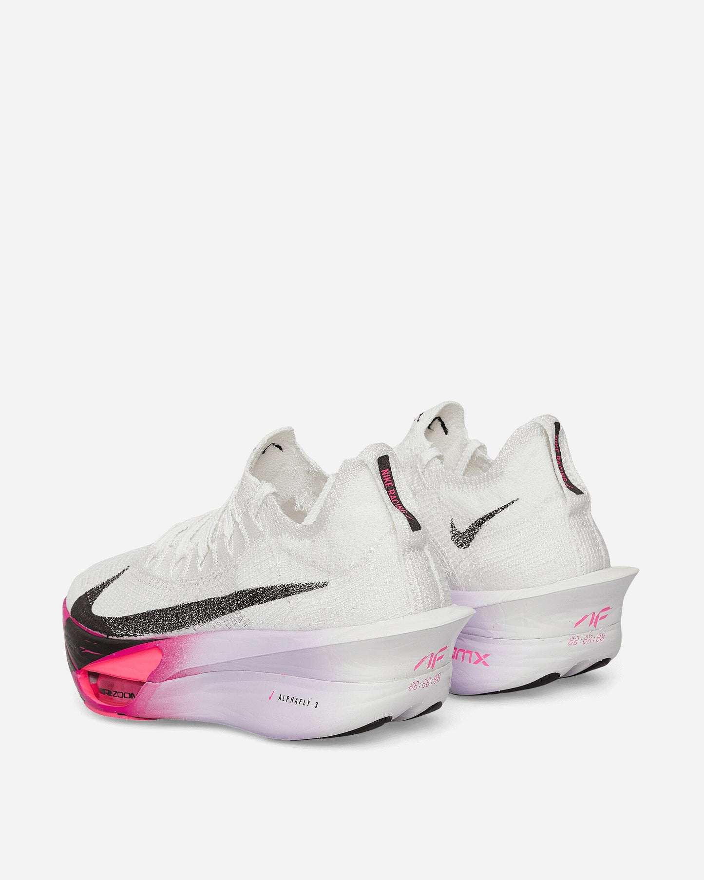 Women's Air Zoom Alphafly 3 Sneakers White / Purple Agate / Vivid Grape / Black