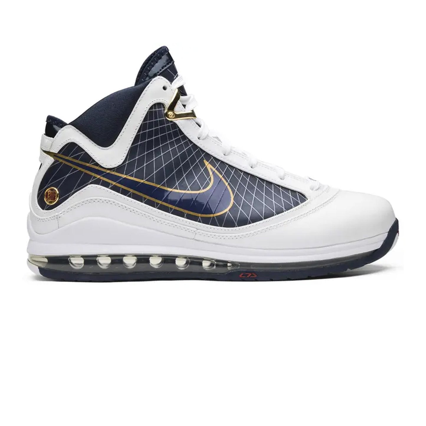 LeBron 7 'White / Midnight Navy' (2009)