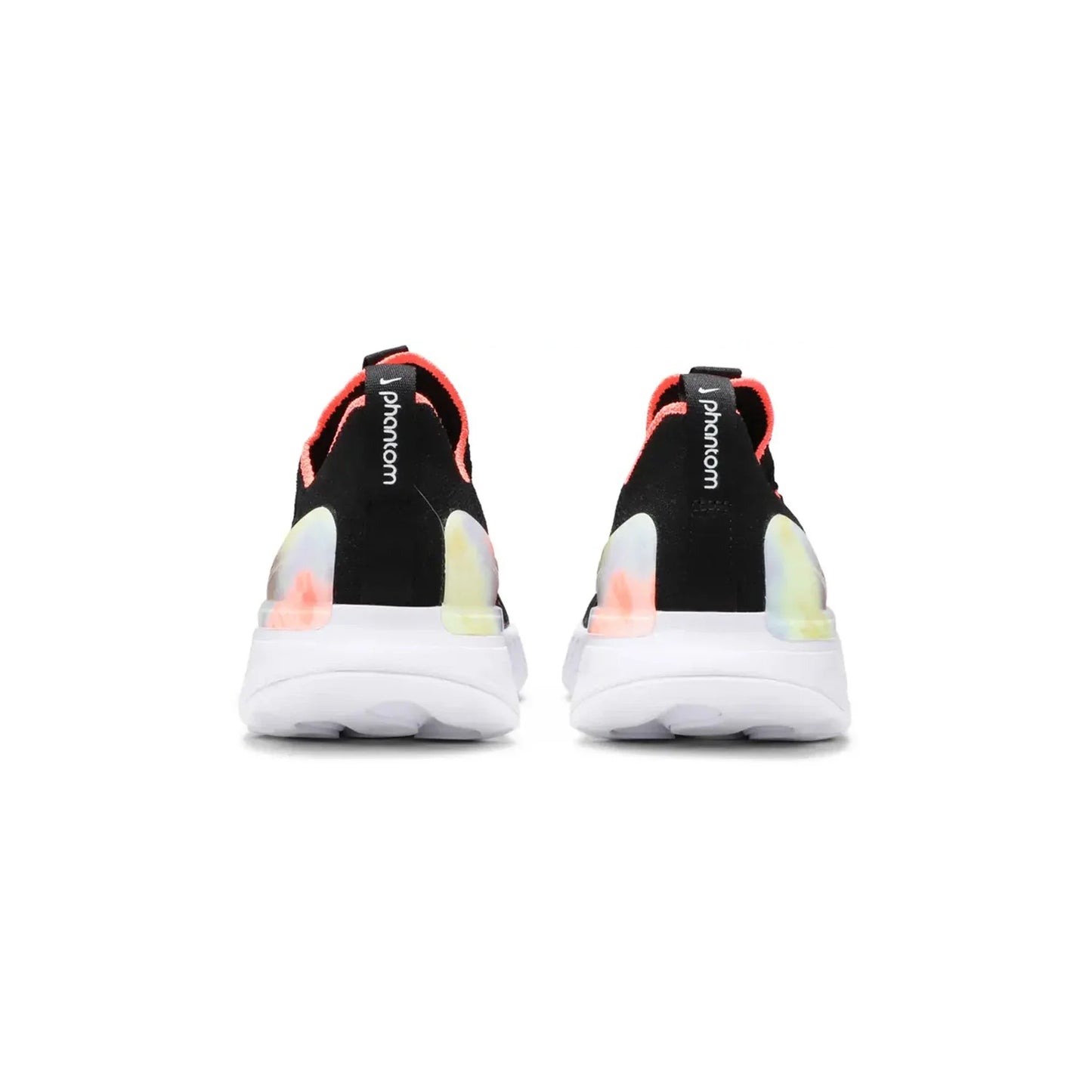 React Phantom Run Flyknit Premium 'Black Bright Mango' Women's (2020)
