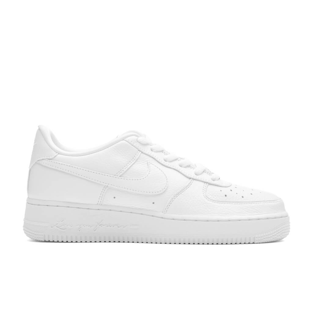 NOCTA Certified Lover Boy Air Force 1 Low (GS) - White/White