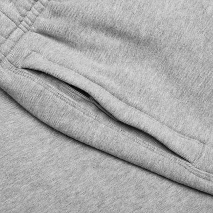 Nocta NRG CS Fleece Short - Dark Grey Heather/Matte Silver/Black