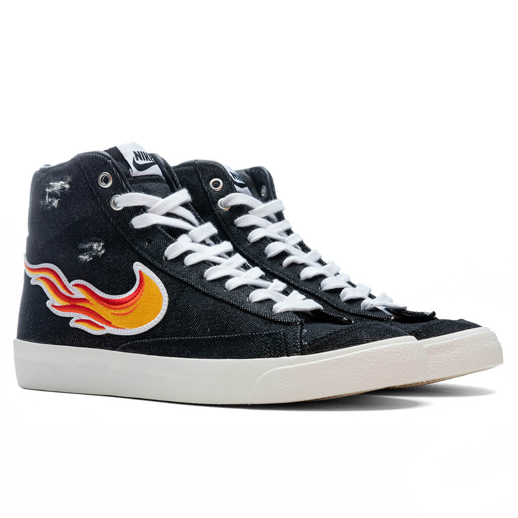 Blazer Mid '77 - Black/Multi/University Red