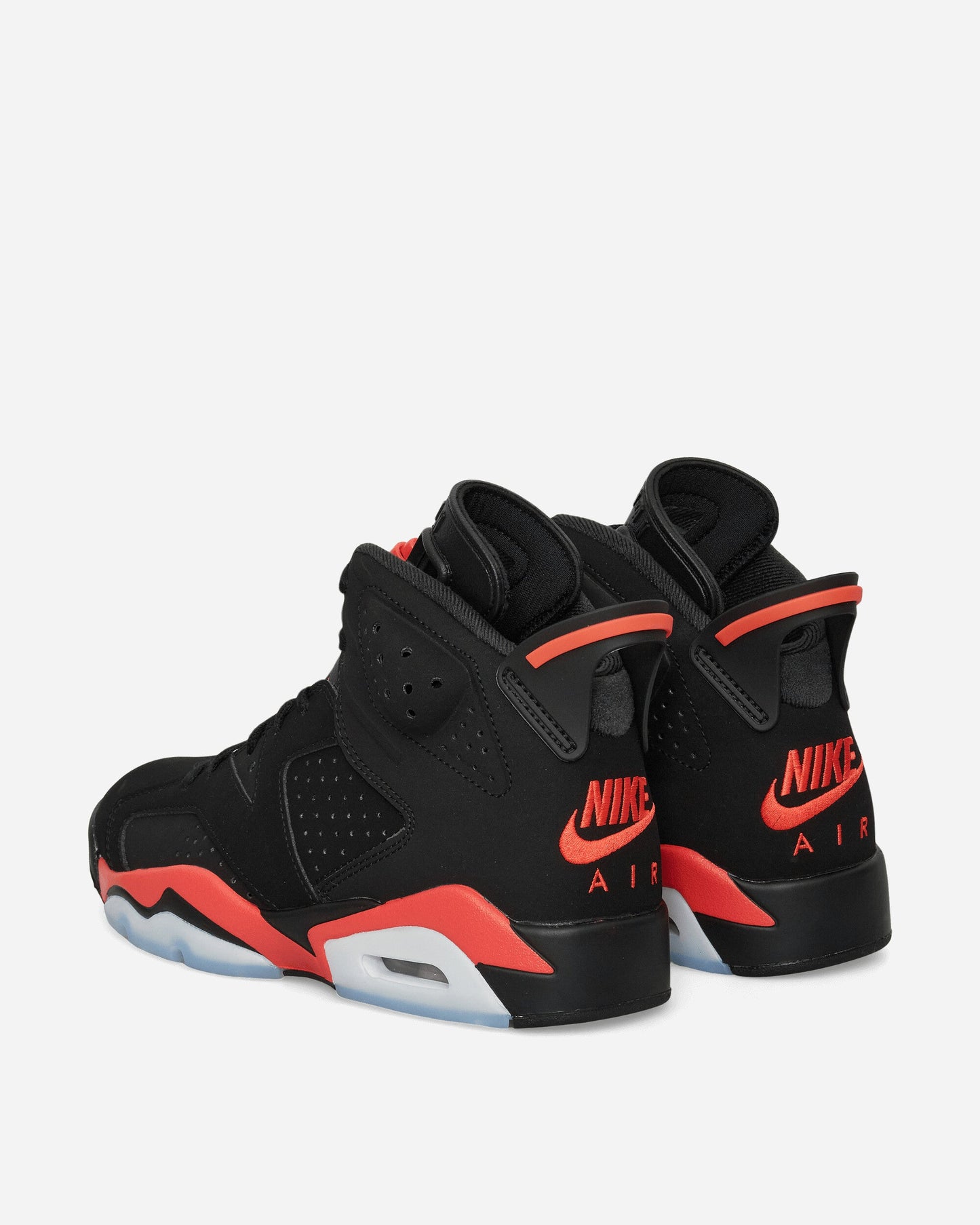 Air Jordan 6 Retro 'Infrared Salesman' Sneakers Black / Light Crimson