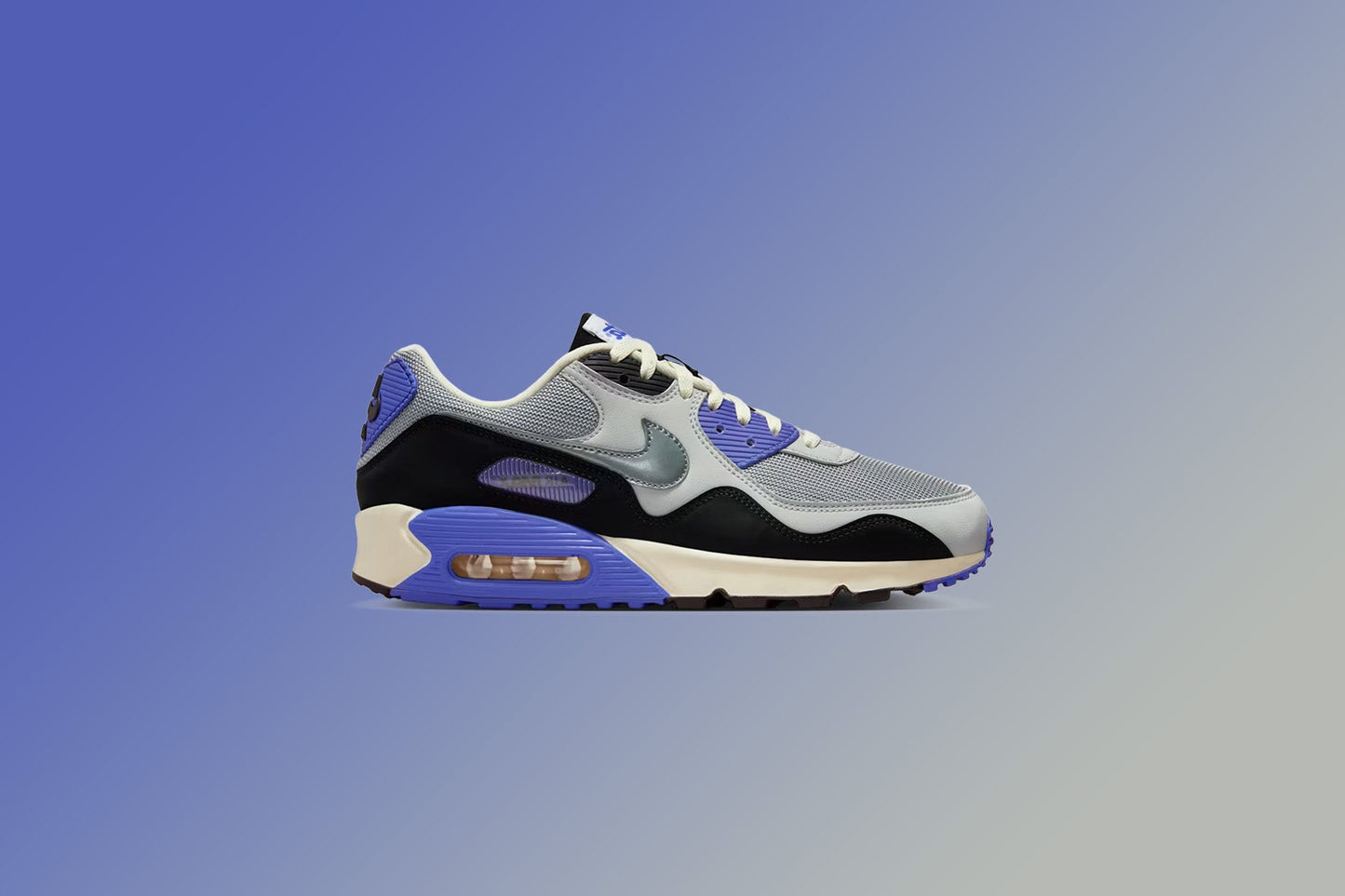 Patta Air Max 90 'Waves' - Particle Grey/Neutral Grey/Sapphire