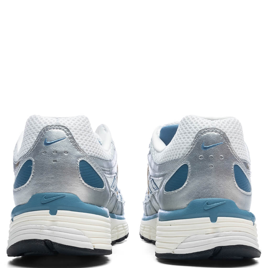 P - 6000 - White/Aegean Storm/Metallic Silver