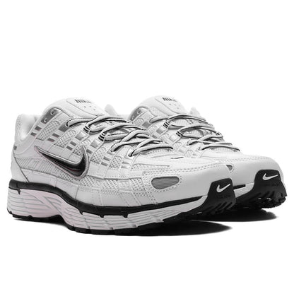 P - 6000 - White/Black/Metallic Silver