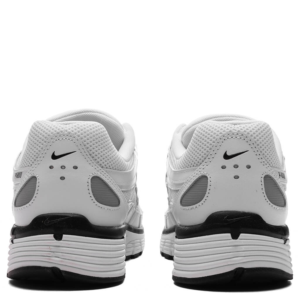 P - 6000 - White/Black/Metallic Silver