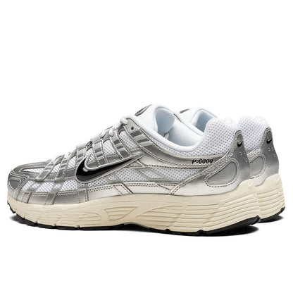 P - 6000 - White/Black/Metallic Silver/Flat Silver