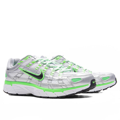 P - 6000 SE - Metallic Silver/Black/White/Green Strike