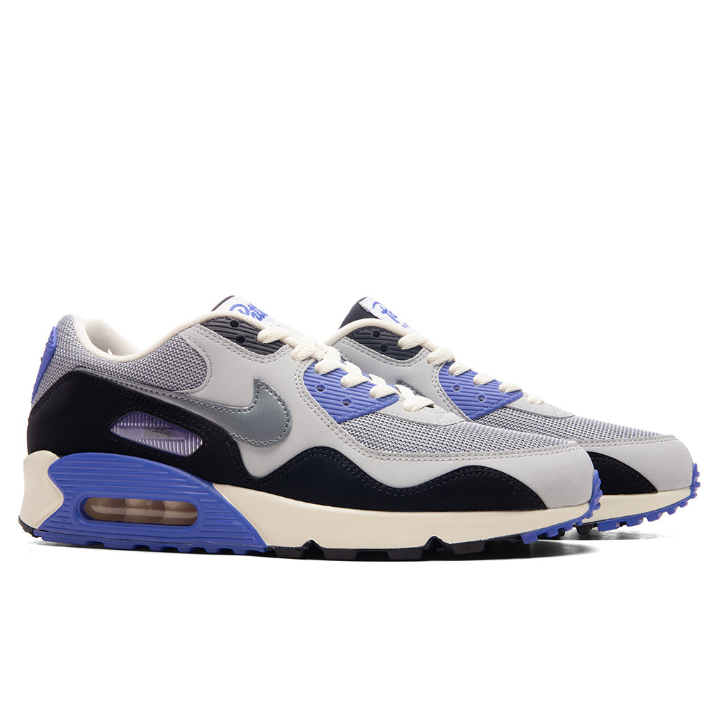 Patta Air Max 90 'Waves' - Particle Grey/Neutral Grey/Sapphire