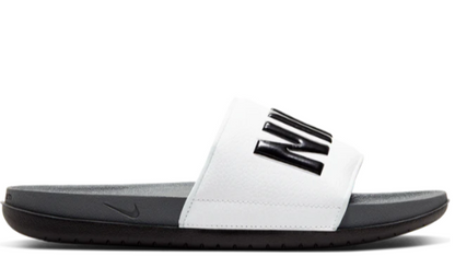 Offcourt Slide Dark Grey Black White