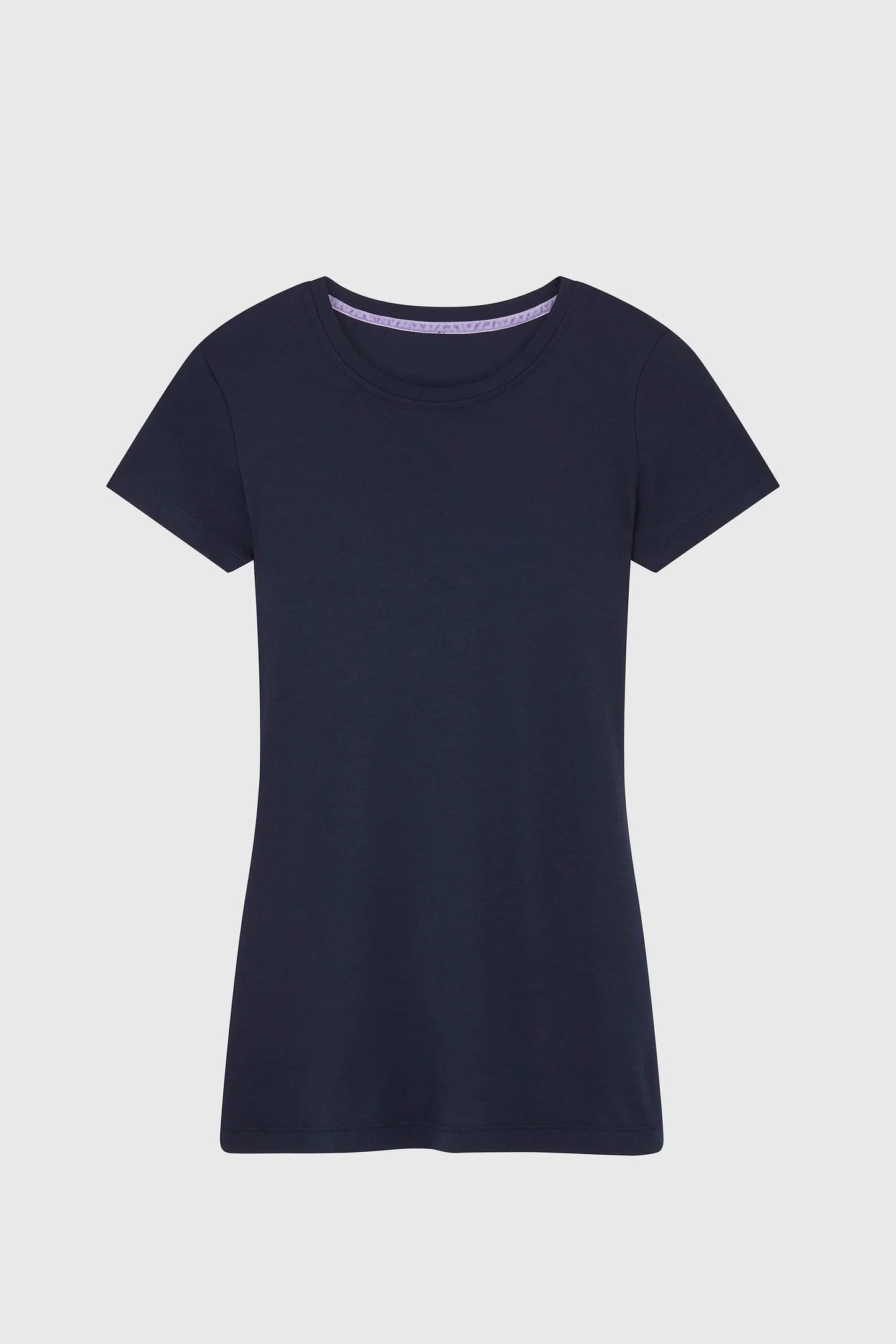 Short Sleeve Crew Neck Cotton Modal Blend T-shirt