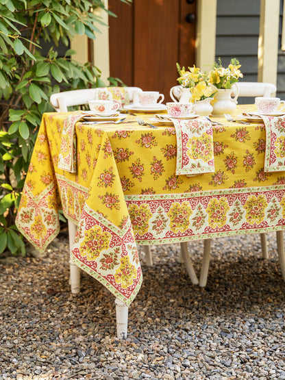 April Cornell – Antique Tablecloth, Gold