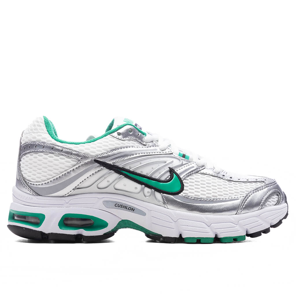 Women's Air Max Moto 2K - White/Stadium Green/Metallic Silver