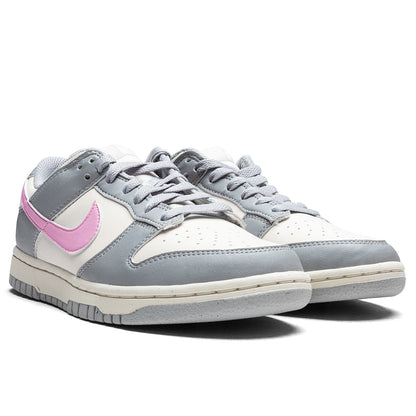 Women's Dunk Low - Light Smoke Grey/Pink Rise/Pale Ivory