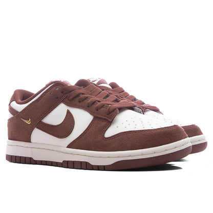 Women's Dunk Low - Sail/Red Sepia/Metallic Gold