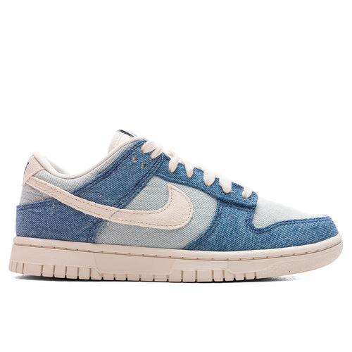 Women's Dunk Low 'Denim' - Smokey Blue/Pale Ivory/Denim Turquoise/Ochre