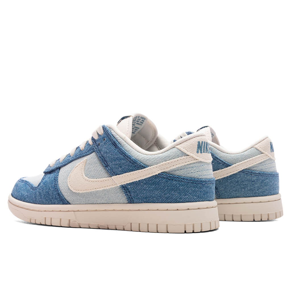 Women's Dunk Low 'Denim' - Smokey Blue/Pale Ivory/Denim Turquoise/Ochre
