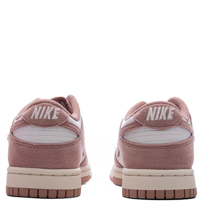 Women's Dunk Low 'Rose Whisper' - White/Particle Pink/Sail/Metallic Silver