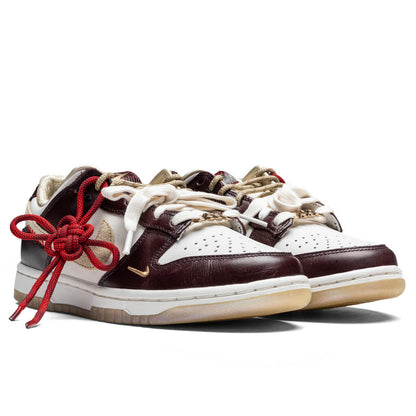 Women's Dunk Low Year Of The Snake - Sail/Team Gold Sail/Burgundy Crush