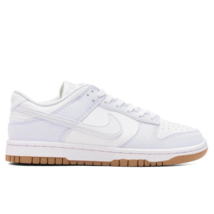 Women's Dunk Low Premium Next Nature - White/Football Grey/Gum Light Brown