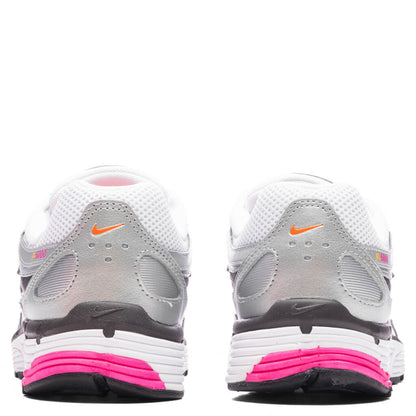 Women's P - 6000 - White/Laser Fuchsia/Metallic Platinum