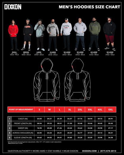 Black Party Crest Pullover Hoodie - Safety Green