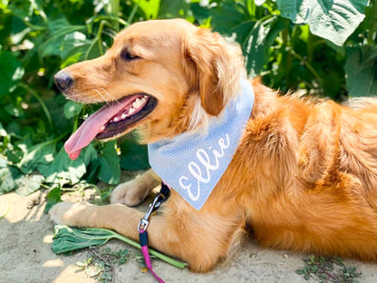 "I do too" Wedding or Engagement Dog Bandana