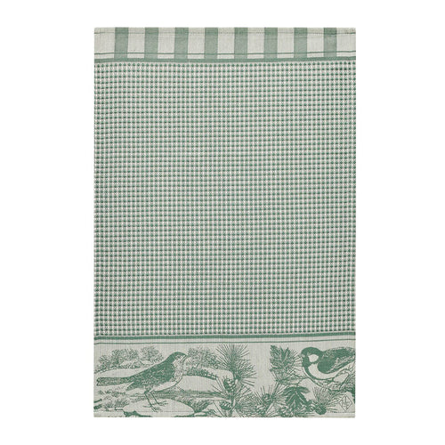 Le Jacquard Francais Hand Towel - Melodies - Green (Pin)