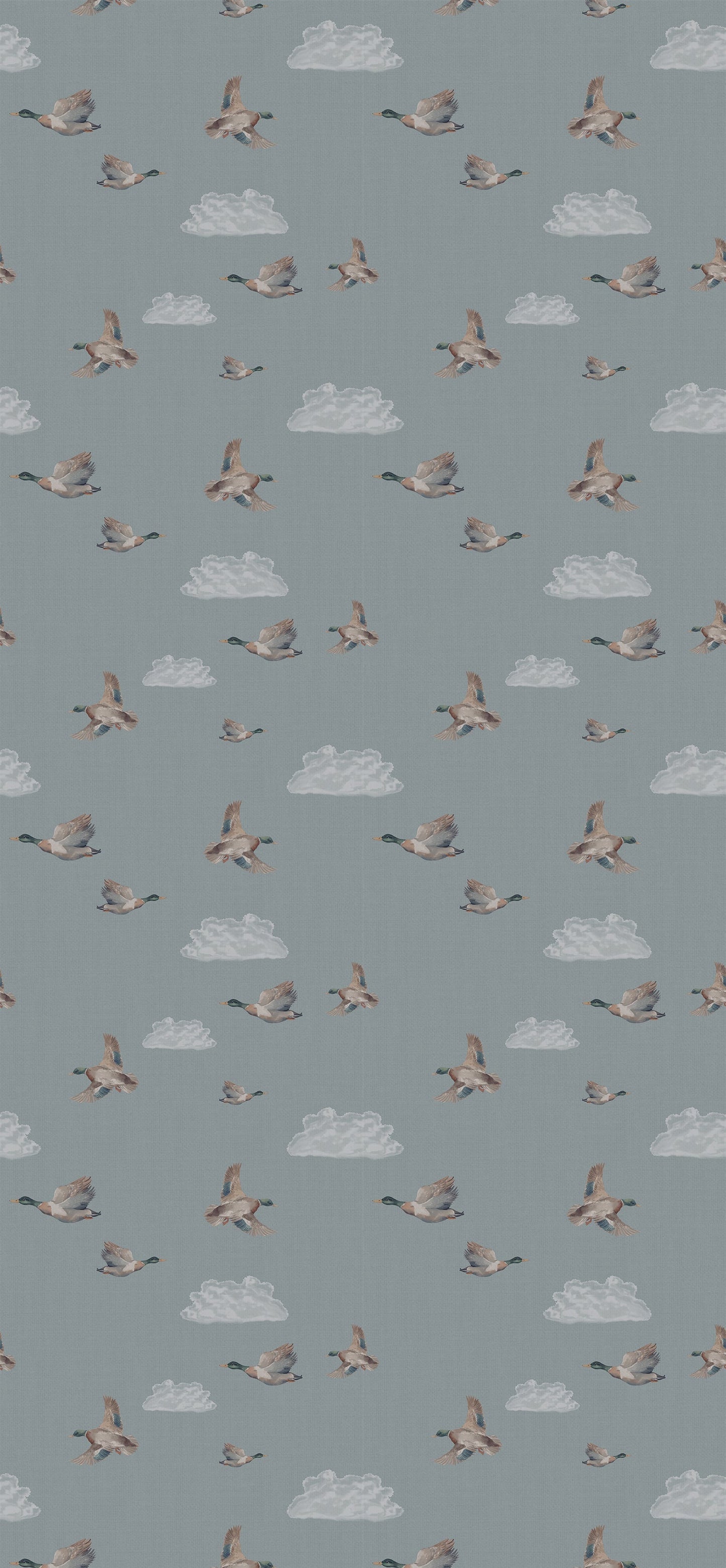 Flying Mallards Wallpaper