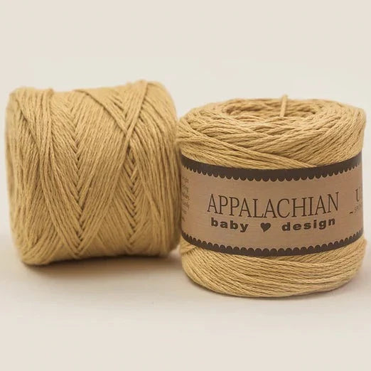 Appalachian Baby – Organic Cotton Sport Weight Yarn, Gold