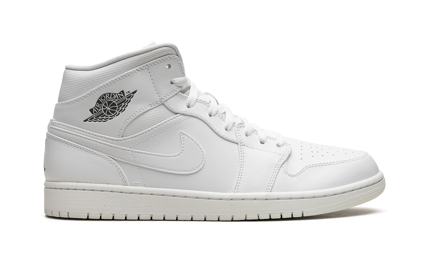 1 Mid "White / Cool Grey"