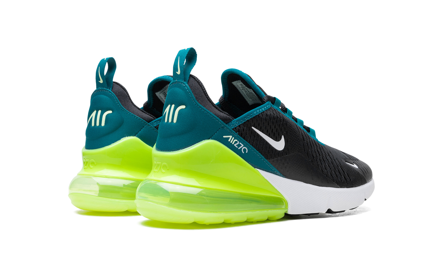 Air Max 270 GS "Black Bright Spruce Volt" 943345 026