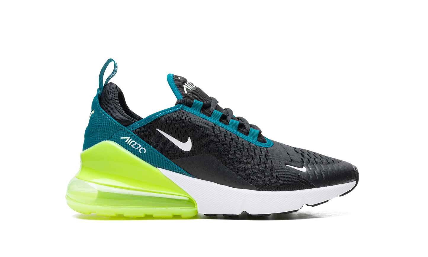 Air Max 270 GS "Black Bright Spruce Volt" 943345 026