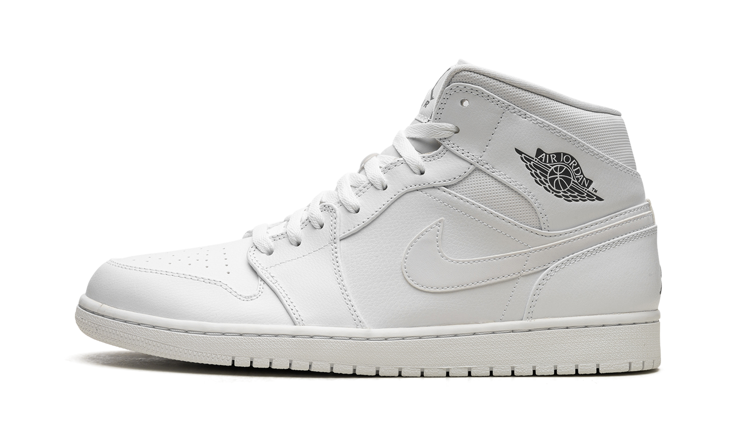 1 Mid "White / Cool Grey"