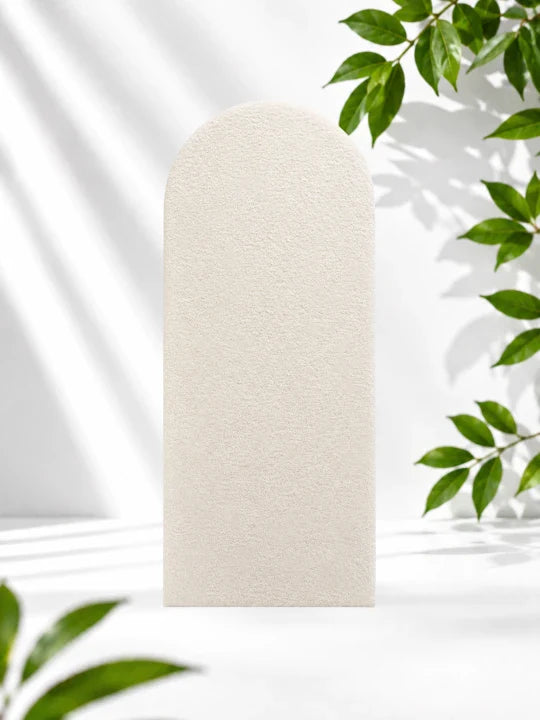 Monio - Upholstered Wall Panel Fence - Cream Boucle