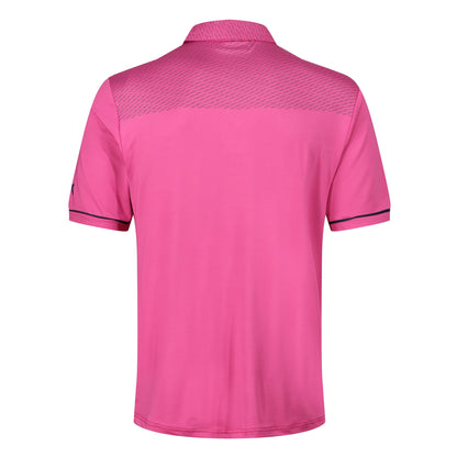 Island Green Dash Print Golf Sport Polo Shirt