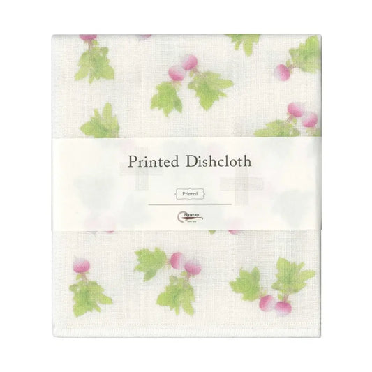Nawrap Printed Dishcloth - Radish